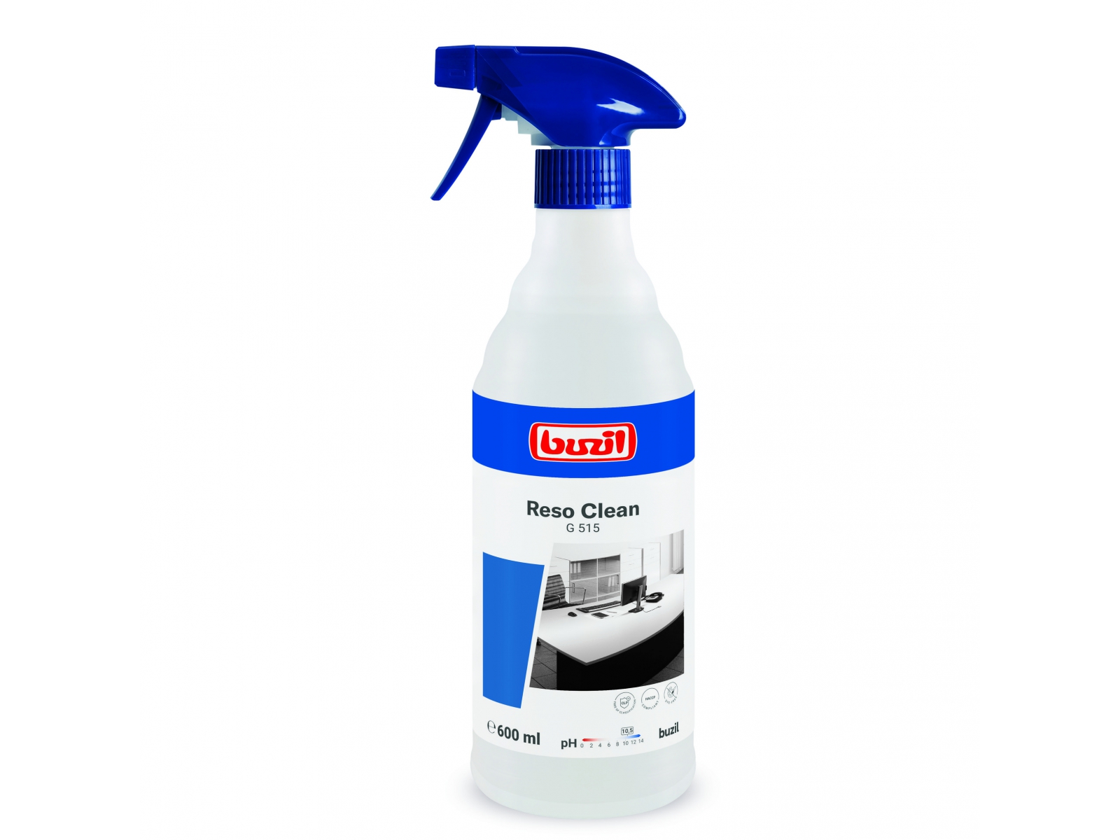 RESO CLEAN G515 Buzil Biurka, Komputery, Szkło